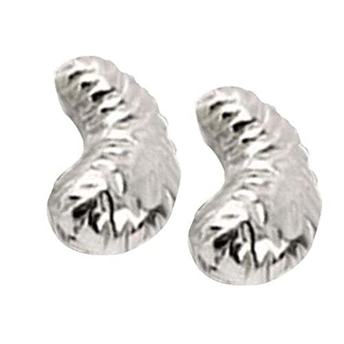 Cashew in Pure Silver for Puja Offering Kaju Dry Fruit Prasad Hindu Religion Pooja Item (10 Pcs (20 Grams))