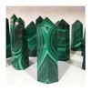 1pc Gemstone Natural Crystals Green Malachite Wand Point Towers for feng Shui 80-90mm view 1