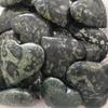 1pc Natural Bulk Gemstone Malachite Green Kambaba Jasper Heart Shaped Crystals Stone for Gift 80-90mm view 4