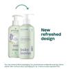 ATTITUDE 2-in-1 Baby Hair Shampoo and Body Wash, EWG Verified, Plant- and Mineral-Based Ingredients, Hypoallergenic Vegan and Cruelty-Free, Sweet Apple, 16 Fl Oz (Pack of 6) (16614) view 2