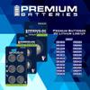 Premium Murata CR1216 Lithium 3V Coin Cell - Japanese Engineered High Capacity Batteries (2 Pack) view 3
