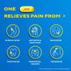 Aleve Pain Reliever & Fever Reducer Gelcaps, Naproxen Sodium, Headache and Back and Body Pain Relief Medicine, for Adults and Children Ages 12 and Up, 90 Count view 3