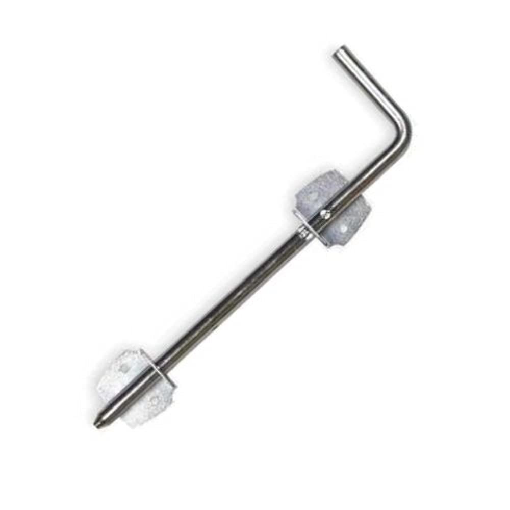 1/2 In. W, Silver 4Pb58 Cane Bolt