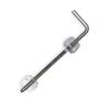 1/2 In. W, Silver 4Pb58 Cane Bolt view 1