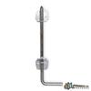 1/2 In. W, Silver 4Pb58 Cane Bolt view 2