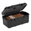 Cigar Caddy Waterproof Travel Cigar Humidor for 15 Cigars, First Responders Series, Blue Line view 3