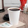AME D'ESSENCE (150 PC) Combo 8 oz Paper Cups with Dome Lids and Bonus Stirrers Disposable Hot Cups White Coffee Cups view 3
