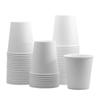 AME D'ESSENCE (150 PC) Combo 8 oz Paper Cups with Dome Lids and Bonus Stirrers Disposable Hot Cups White Coffee Cups view 4
