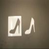 16" High Heel Reusable (SRAL) Mylar Stencil - Art Supplies view 1