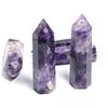 1pc Natural Bulk Gemstone Dream Amethyst Obelisk Quartz Crystal Wand Healing Stones for Home Decoration 90mm view 1
