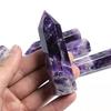 1pc Natural Bulk Gemstone Dream Amethyst Obelisk Quartz Crystal Wand Healing Stones for Home Decoration 90mm view 2