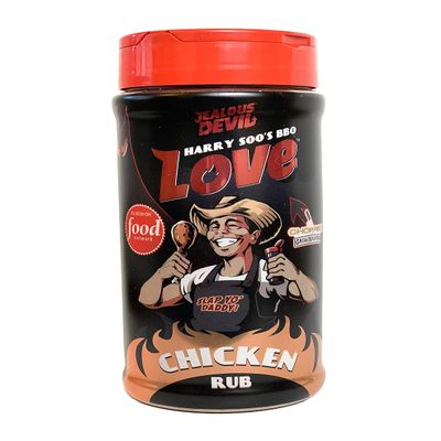 Jealous Devil Chicken BBQ Love Rub, 12 oz