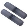 2Pcs Travel Toothbrush Case Holder Hard Plastic Portable Toothbrush Toothpaste Storage Box Container for Travel Camping Home School Business Use, Transparent Black view 1
