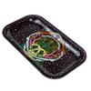 Smoke Cargo Metal Rolling Tray - Medium - 7" x 11" (Space Farmer) view 4
