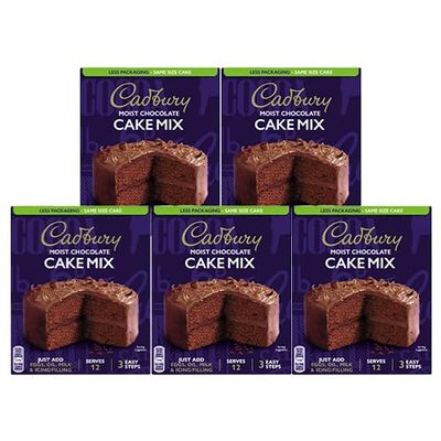 Cadbury Sponge Mix 400g, Pack of 5