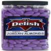 Purple Jordan Almonds by Its Delish, 3.5 lbs Jumbo Container | Bulk Candied Almond Nut with Sweet Hard Candy Coating - Weddings Bridal Showers Baby Girl Theme Party Favors - USA Made, Vegan & Kosher view 3