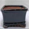 Bonsai Boy L180A Ceramic Bonsai Pot Black - Rectangle view 1