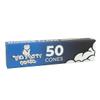 Big Fatty Cones - Pre Roll Cones | Natural Brown Unbleached Rolling Papers | RVTUS (1/2 Gram, 50) view 1