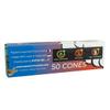 Big Fatty Cones - Pre Roll Cones | Natural Brown Unbleached Rolling Papers | RVTUS (1 Gram, 50) view 2