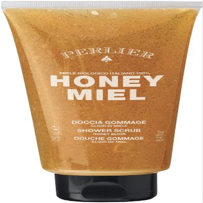 Perlier Honey Miel Douche Gommage Elixir de Miel 250 ml, 8.4 Fl Oz Made in Italy [Italian Import]