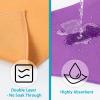 Baby Noah Adult Drool Bib for Special Needs, 3 Pack Large Elderly Bandana, Teen Bib for Women Men, Soft Absorbent Set for Kids view 2