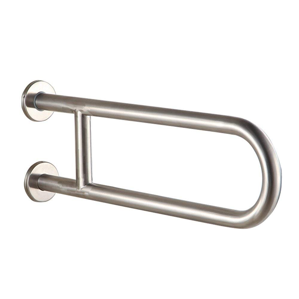 WHLMYH Bathroom,Corridor Stairwell,Safety Rail,Stainless Steel Handrails Bathroom Washbasin Handrails Elderly Disabled Toilet U-Shaped Safety Handrails