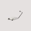 WHLMYH Bathroom,Corridor Stairwell,Safety Rail,Stainless Steel Handrail Bathroom with Soap Net Curve Handrail Elderly Children's Barrier-Free Safety Handle Grab,Large view 1