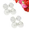 5 Pairs Self-Adhesive Non-Slip Silicone Gel Toe Protector Flip-Flop Gel Toe Guards Toe Posts Protectors for Women Men Clear view 4