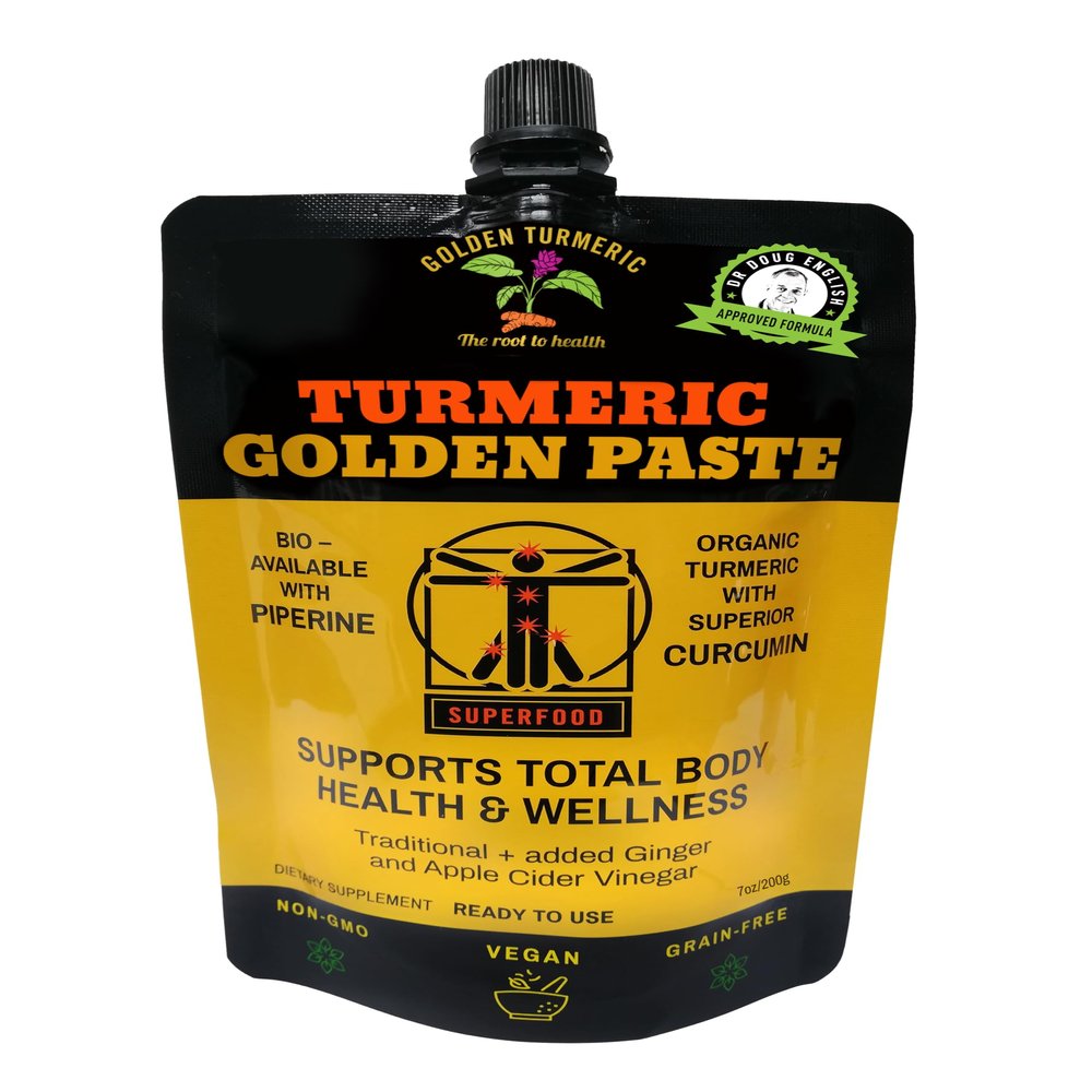 TURMERIC GOLDEN PASTE - Original 7 Oz (200grams)