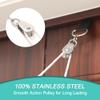 Shoulder Pulley, Over The Door Pulley System for Shoulder Rehab, Shoulder Exercise Pulley for Physical Therapy, Assisting Rotator Cuff Recovery, Increase Flexibility Stretching, Range of Motion view 3