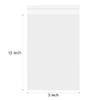 Clear Resealable Cellophane Plastic Bags Self Adhesive for Packaging Shirts, Clothing and Products,100 Pcs 9x12 Inches Self Sealing Cellophane Bags view 2