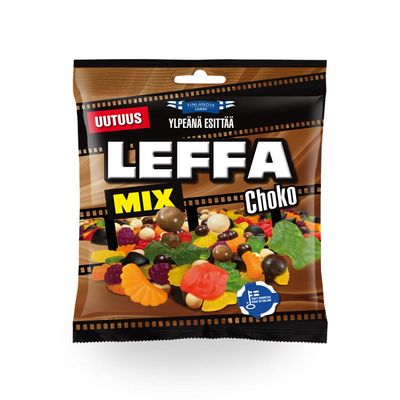 5 x 325g Finlandia Candy Leffamix choco assorted sweets with chocolate
