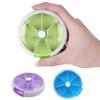1 Round 7 Day Medicine Pill Vitamin Box Case Storage Dispenser Organizer Holder view 3