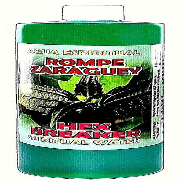 3 BOTTLES HEX BREAKER SPIRITUAL WATER-ROMPE ZARAGUEY AGUA ESPIRITUAL 16OZ - MAGICK PAGAN