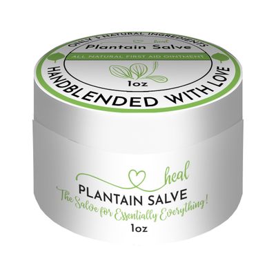 Happy Energy Amazing Life Plantain Salve- 1oz