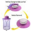 Mosquito Head net hat face Shield Fishing Cap bee Beekeeping Beekeeper Veil Hats for Men Women Purple view 3