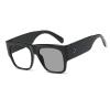 Transition Photochromic Reading Glasses Oversized square Women Presbyopia Eyeglasses discoloration Readers Sunglasses (black, 400) view 1