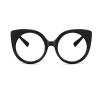 Photochromic Reading Glasses Transition women round cat cute Sunglasses Hyperopia Presbyopia with diopters (black, 550) view 3