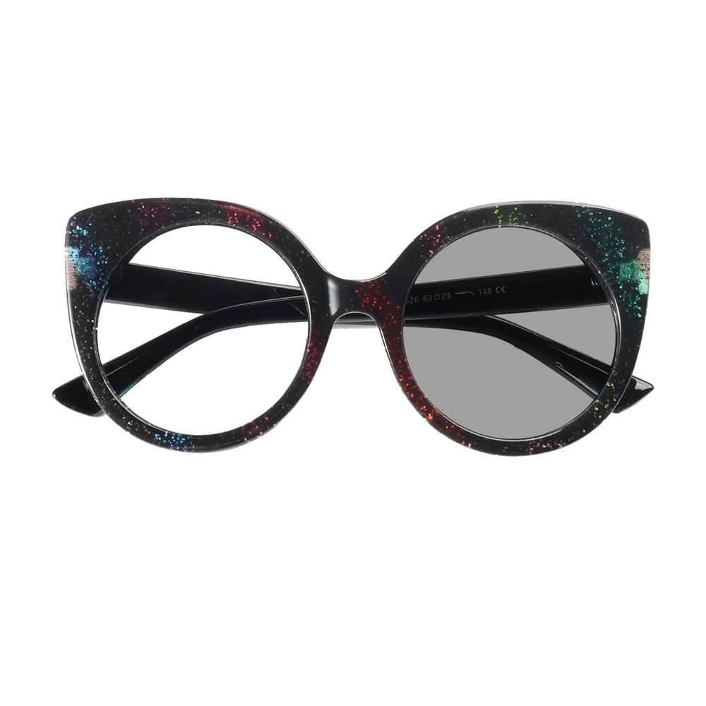 Photochromic Reading Glasses Transition women round cat cute Sunglasses Hyperopia Presbyopia with diopters (green, 400)