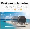 Photochromic Reading Glasses Transition women round cat cute Sunglasses Hyperopia Presbyopia with diopters (red, 375) view 2