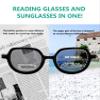Eyekepper 4-pack Bifocal Sunglasses for Women Vintage Bi-focal Reader Sunglasses +3.00 view 4