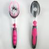 2 Dish Brush with Soap Dispenser Scrubber Kitchen Scrub Pots Pans Soap Dispensing Dish Brush Kitchen Brush for Pot Pan Sink Cleaning Refill Brush Set 2 view 4