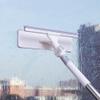 1pc Multi-Purpose Window Cleaner Extendable Handle Versatile Floor Glass Cleaning Tool for Bathroom Kitchen Living Room Easy Storage Design view 3