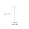 1pc Multi-Purpose Window Cleaner Extendable Handle Versatile Floor Glass Cleaning Tool for Bathroom Kitchen Living Room Easy Storage Design view 4