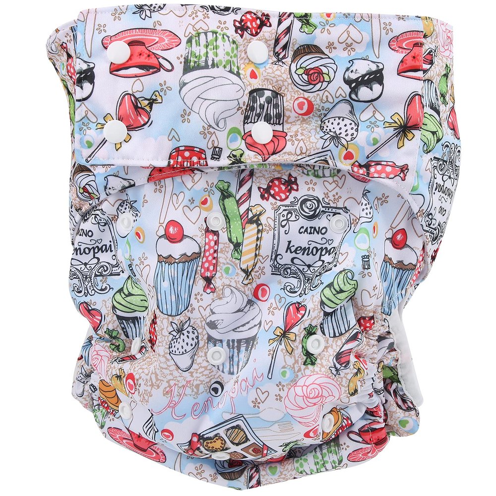 Adult Cloth Diapers, Adult Diapers LeakFree Reusable Washable for Elderly People(A52)