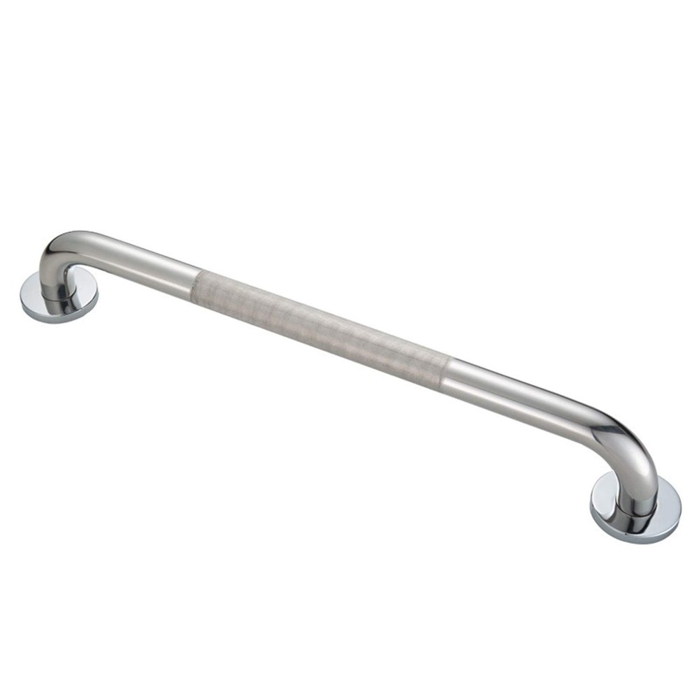 Bathroom Handrails Wall Mount Knurled Grab Bar Shower Safety Aid Handle Towel Holder