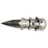 Holibanna Men S Open Skull Ring Masculine Gothic Finger Jewelry Adjustable Size for Festival Party Daily Wear view 1