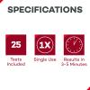 Dealmed HCG Urine Cassette Pregnancy Test, 25 Count, HCG Pregnancy Tests with Disposable Pipettes, Early Detection Pregnancy Test Kit view 2