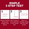 Dealmed HCG Urine Cassette Pregnancy Test, 25 Count, HCG Pregnancy Tests with Disposable Pipettes, Early Detection Pregnancy Test Kit view 4