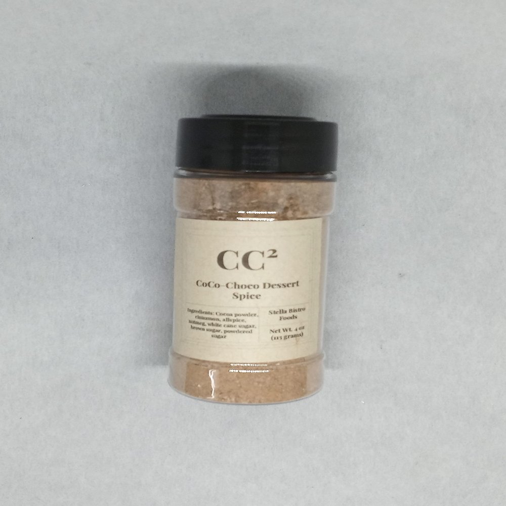 Stella Bistro Foods CoCo-Choco Dessert Spice 3 oz. Vegan Gluten-Free Holiday Baking